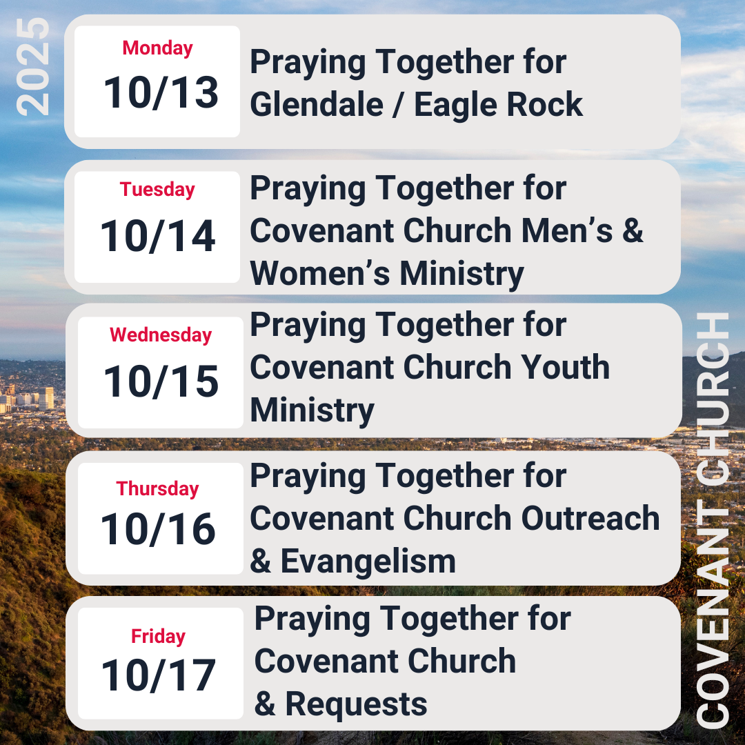 Covenant Church — Morning & Evening Worship: October 12, 2025