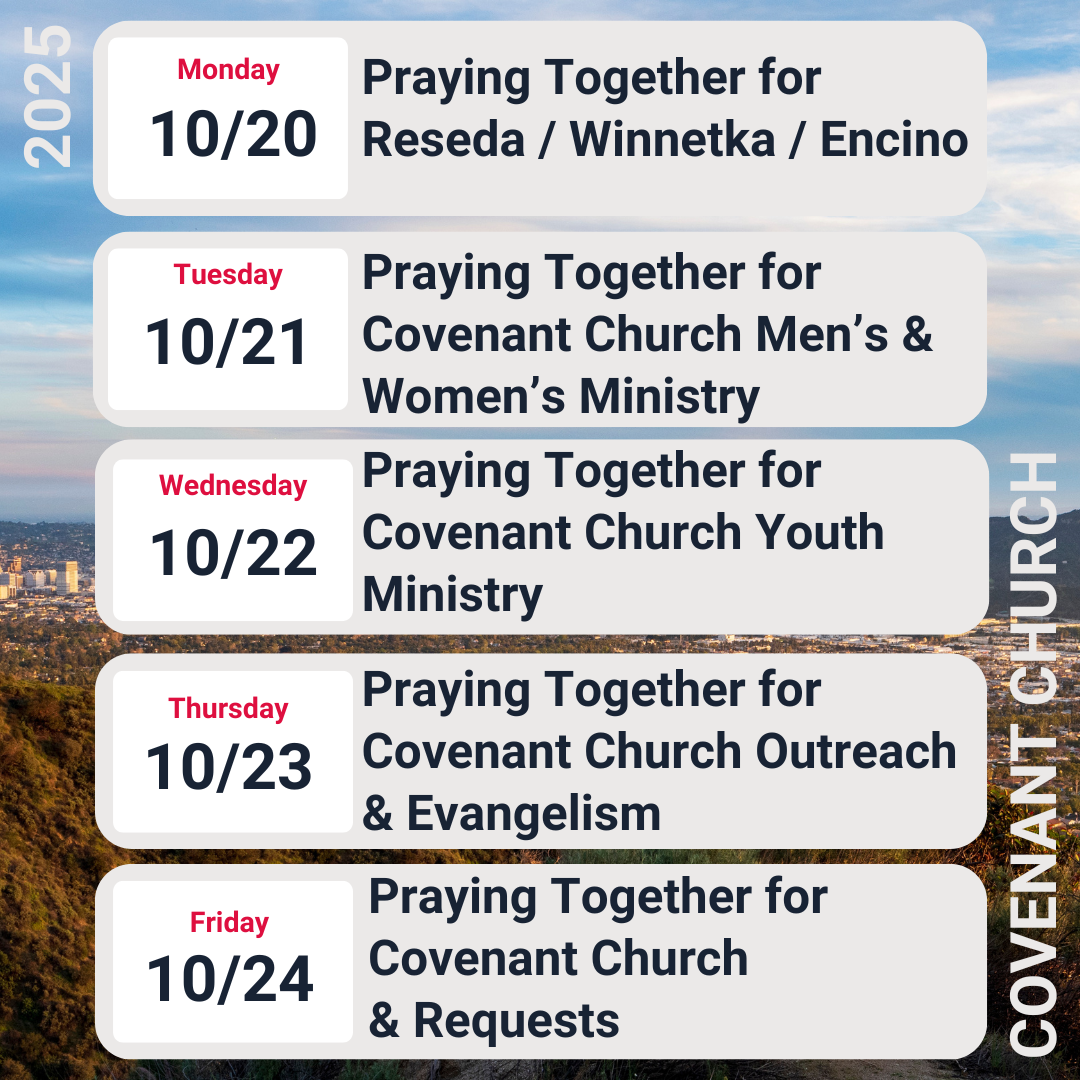 Covenant Church — Morning & Evening Worship: October 19, 2025