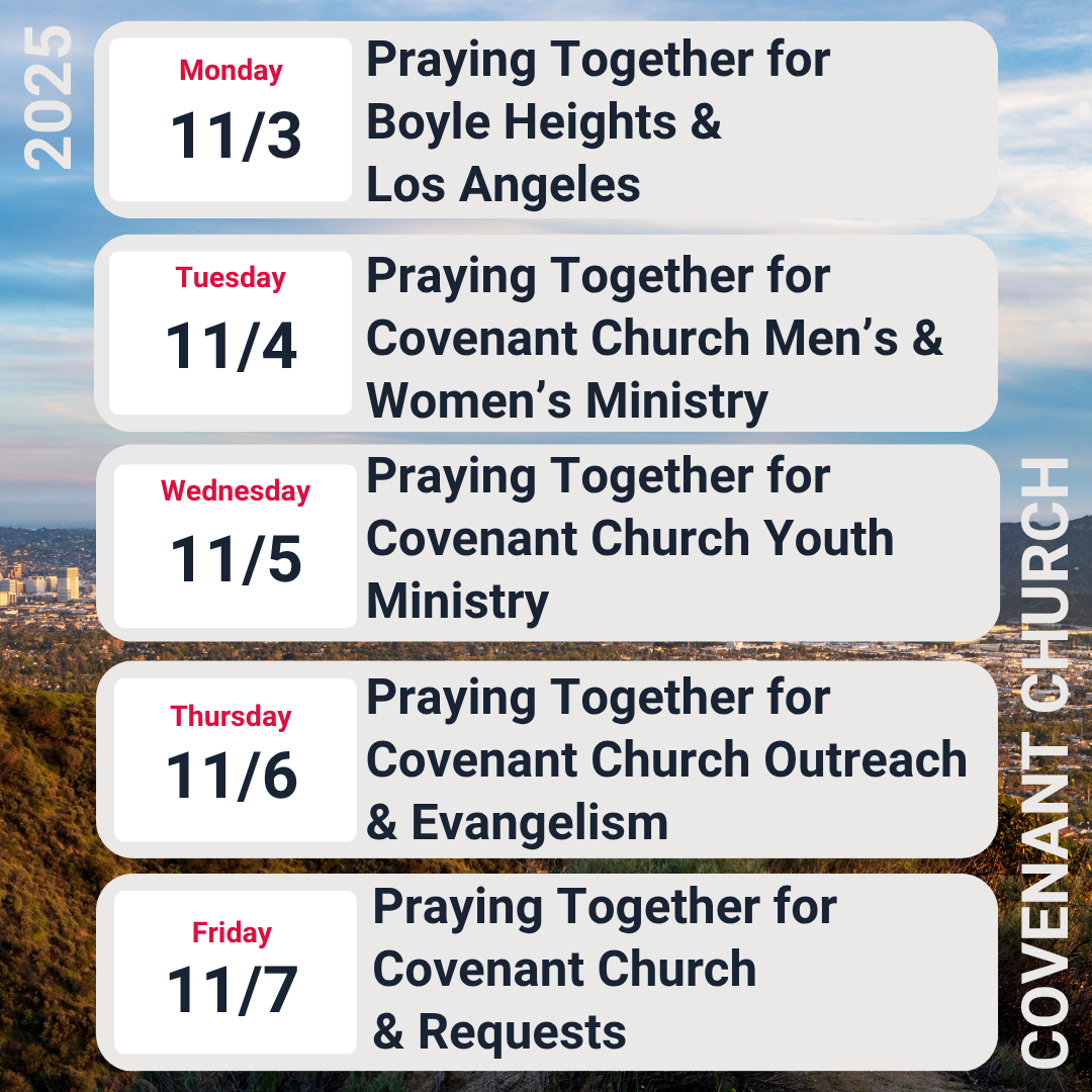 Covenant Church — Morning & Evening Worship: November 2, 2025
