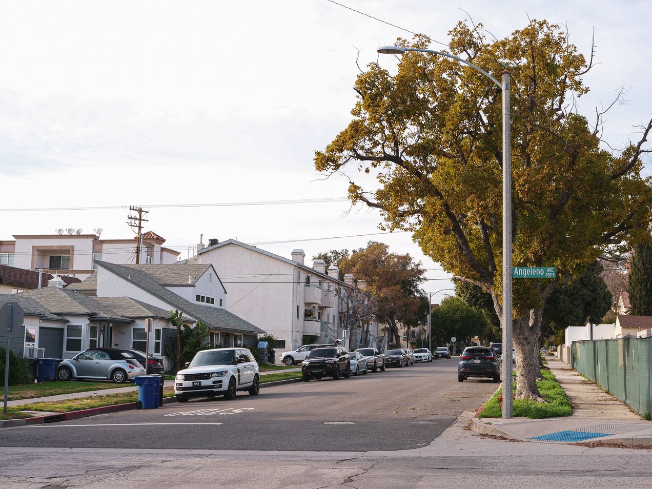 City street in Burbank near where Covenant Church meets