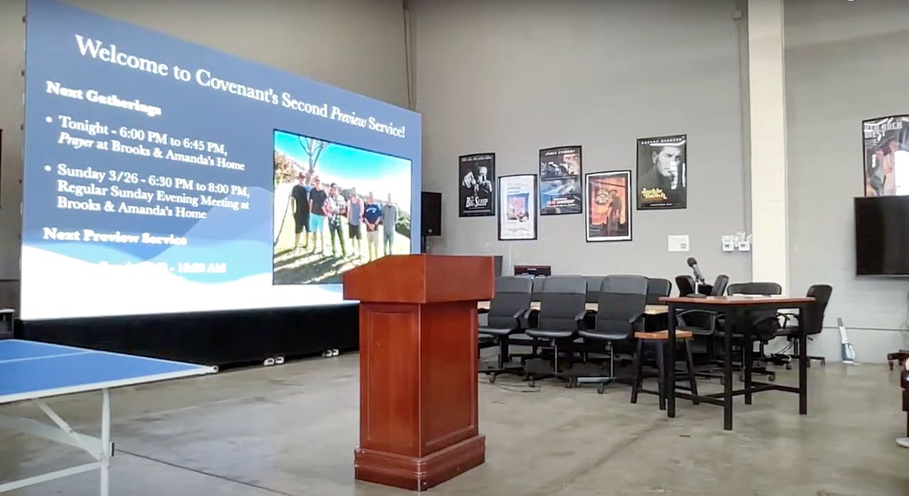 Covenant's Second Preview Worship Service