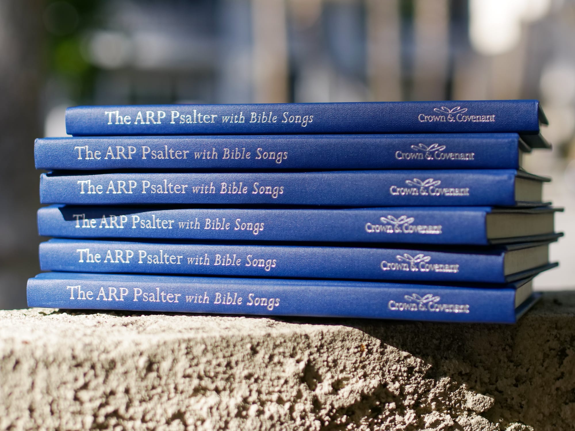 An open copy of the ARP Psalter — the 150 Psalms set to music — that Covenant Church in Burbank sings from in worship.